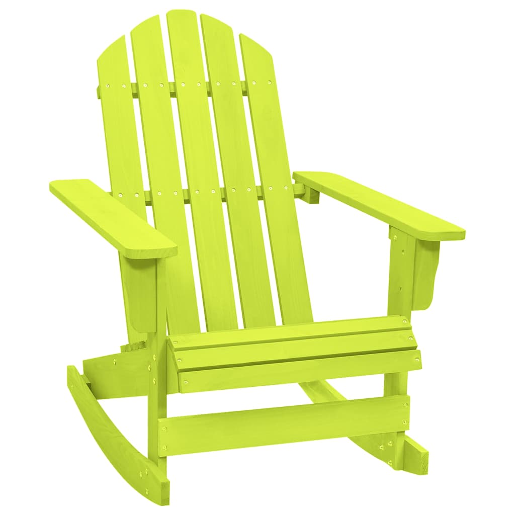vidaXL Garden Adirondack Rocking Chair Solid Fir Wood