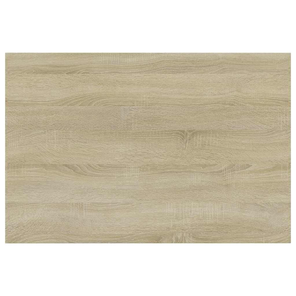 805256 vidaXL Bookshelf Boards 4 pcs Sonoma Oak 60x40x1,5 cm Engineered Wood 4