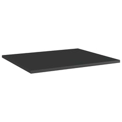 805279 vidaXL Bookshelf Boards 8 pcs High Gloss Black 60x50x1,5 cm Engineered Wood 2