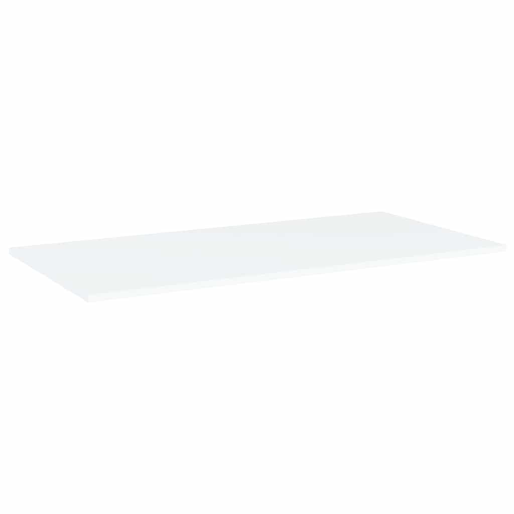Bookshelf Boards 80x20x1,5 cm Engineered Wood 4 Width 80 cm Depth 20 cm White