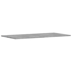 805422 vidaXL Bookshelf Boards 4 pcs Concrete Grey 100x50x1,5 cm Engineered Wood 4