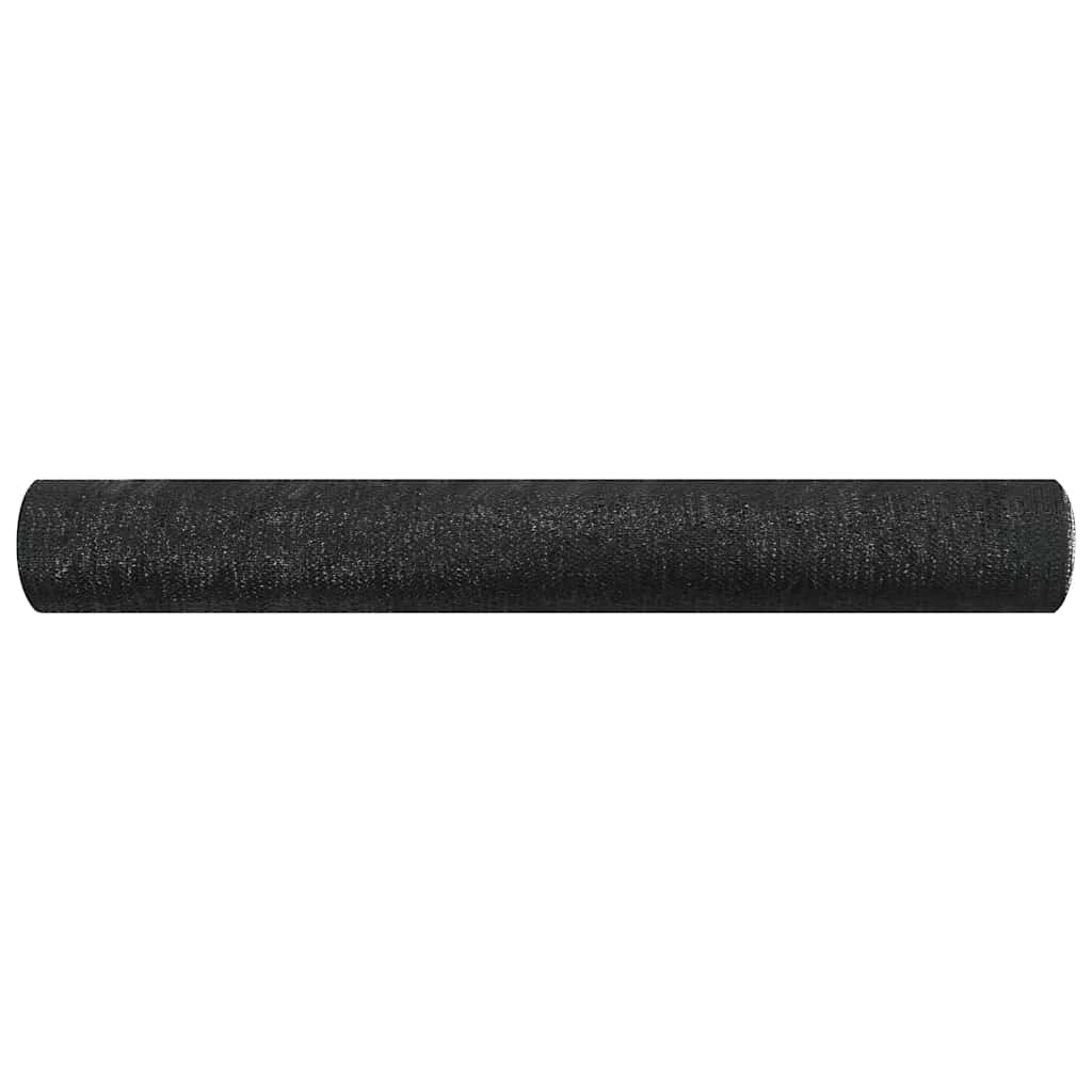 vidaXL Privacy Net Black 1.8x25 m HDPE 75 g/m² 2