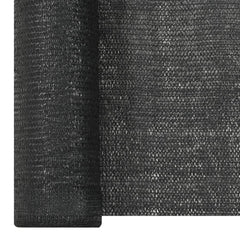 vidaXL Privacy Net Black 1.8x50 m HDPE 195 g/m² 3