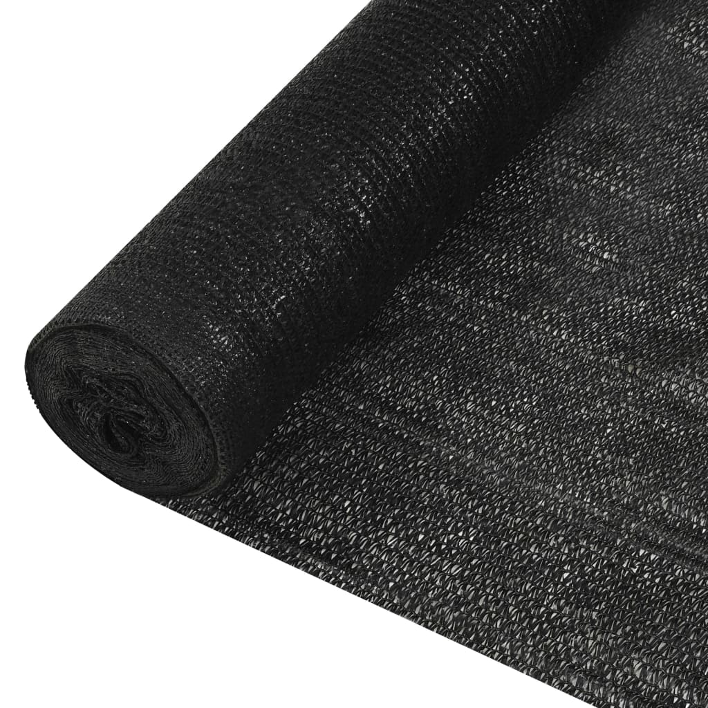 vidaXL Privacy Net Black 2x50 m HDPE 195 g/m² 1