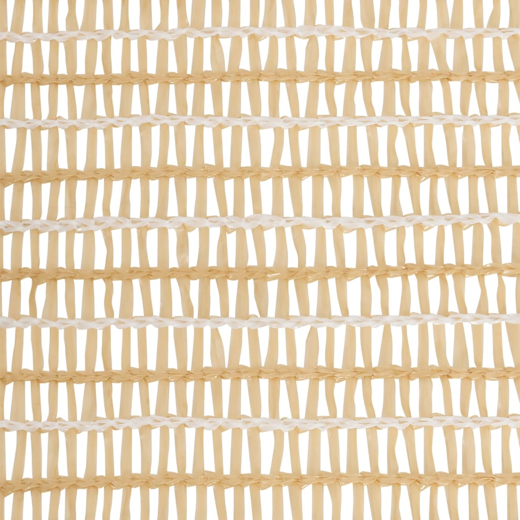 vidaXL Privacy Net Beige 3.6x50 m HDPE 75 g/m² 4