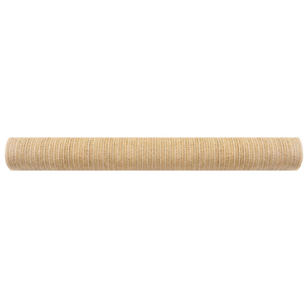 vidaXL Privacy Net Beige 2x50 m HDPE 150 g/m² 3