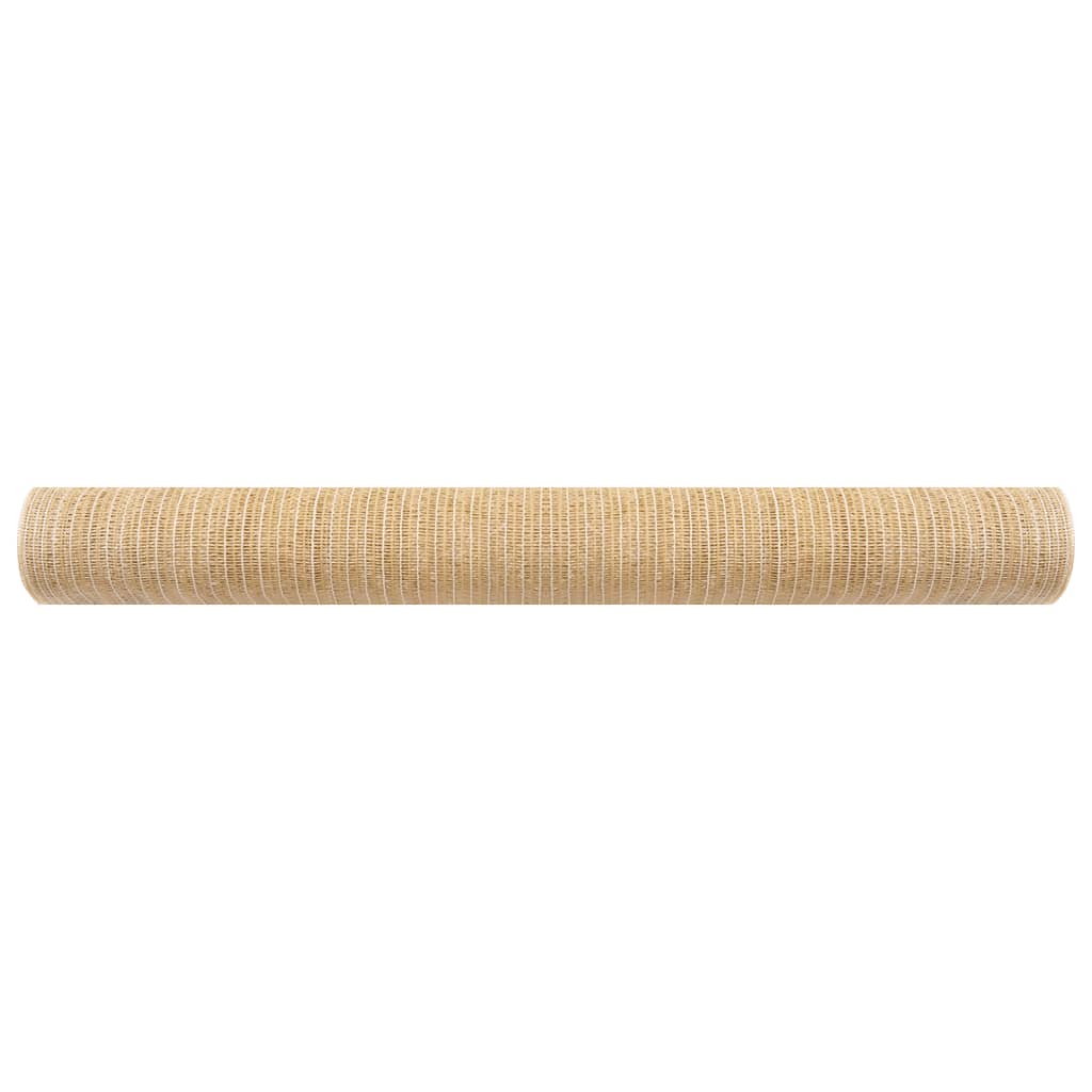 vidaXL Privacy Net Beige 3.6x50 m HDPE 150 g/m² 3