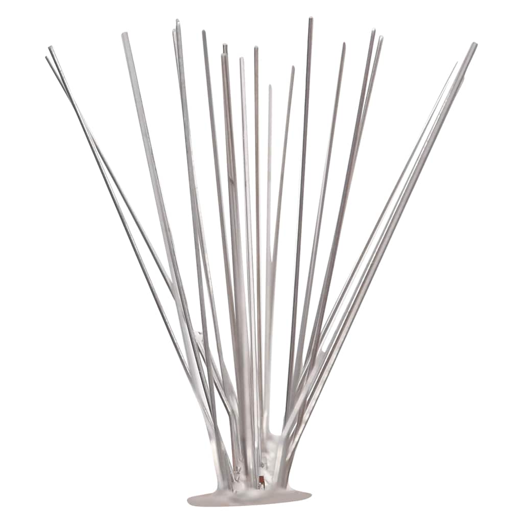 vidaXL Bird & Pigeon Spikes Set | Silver | Stainless Steel 5