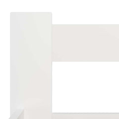 Bed Frame without Mattress Solid Pine Wood White 200 x 200 cm