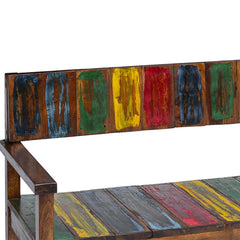 vidaXL Dining Chairs 4 pcs Solid Reclaimed Wood 6