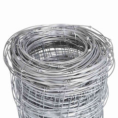 vidaXL Garden Fence Galvanised Steel 50x1,25 m Silver 3