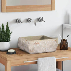 Sink 30x30x13 cm Marble Cream