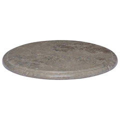 vidaXL Table Top Grey Ø40x2.5 cm Marble 2