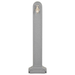 vidaXL Garden Tanker with Faucet Light Grey Stone Look 3