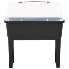 vidaXL Raised Bed | Anthracite | Polypropylene | Medium | Height-Adjustable 2