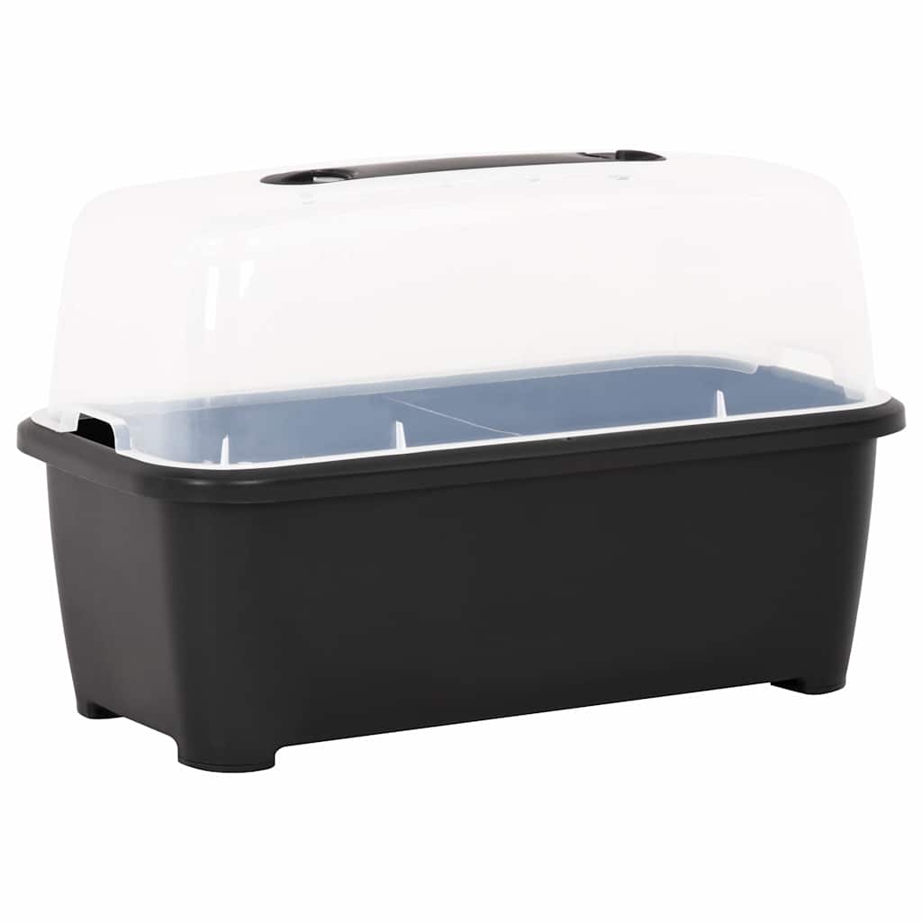 vidaXL Raised Bed | Anthracite | Polypropylene | Medium | Height-Adjustable 4