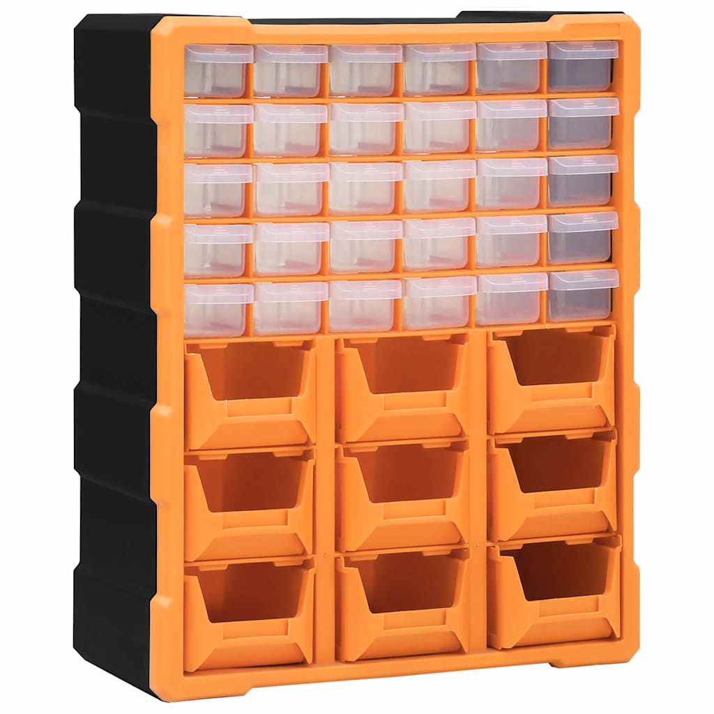 vidaXL Multi-drawer Organiser with 39 Drawers 38x16x47 cm 1