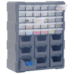 vidaXL Multi-drawer Organiser with 39 Drawers 38x16x47 cm 3