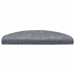 vidaXL Stair Mat | Set of 10 | Light grey | Needle-punched fabric 4