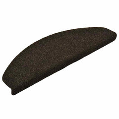 vidaXL Stair Mat | Set of 10 | Dark brown | Needle-punched fabric (100% PP) 3