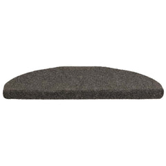 vidaXL Stair Mat | Set of 10 | Anthracite | Needle-punched fabric (100% PP) 3