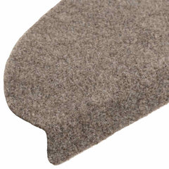 vidaXL Stair Mat | Set of 10 | Cream | Needle-punched fabric (100% PP) 6