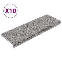 Stair Mats Rectangular Edge 10 pcs
