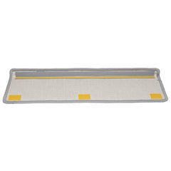 vidaXL Stair Mat | Set of 10 | Grey | Needle-punched fabric (100% polypropylene) 5
