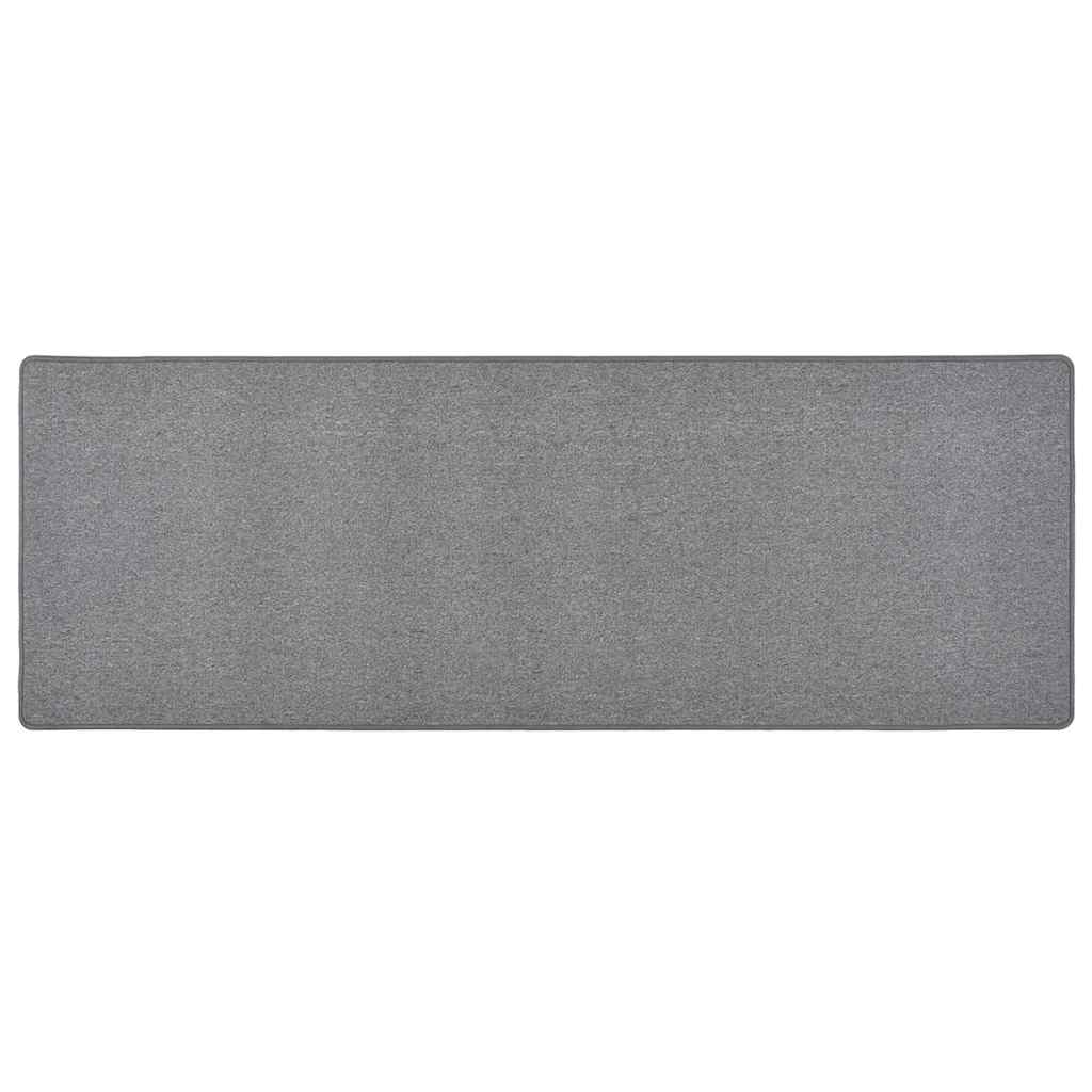 vidaXL Carpet Runner | Dark grey | 100% polypropylene | Large | Non-slip 1