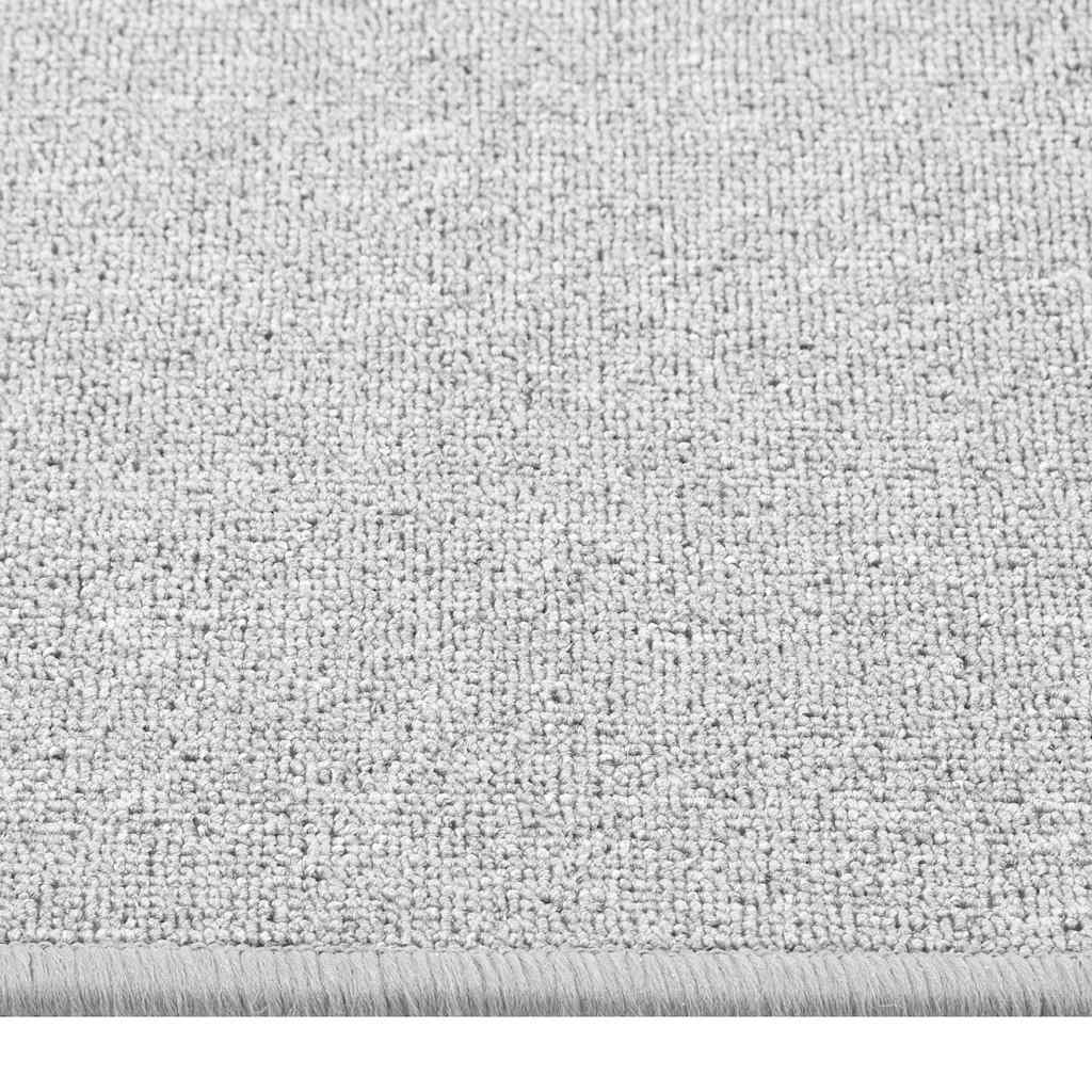 vidaXL Carpet Runner | Light grey | Needle-punched fabric (100% polypropylene) 4