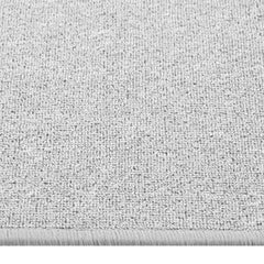 vidaXL Carpet Runner | Light grey | Needle-punched fabric (100% polypropylene) 4