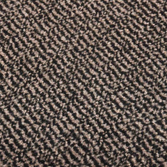 vidaXL Doormat Tufted 60x180 cm Dark Brown 4