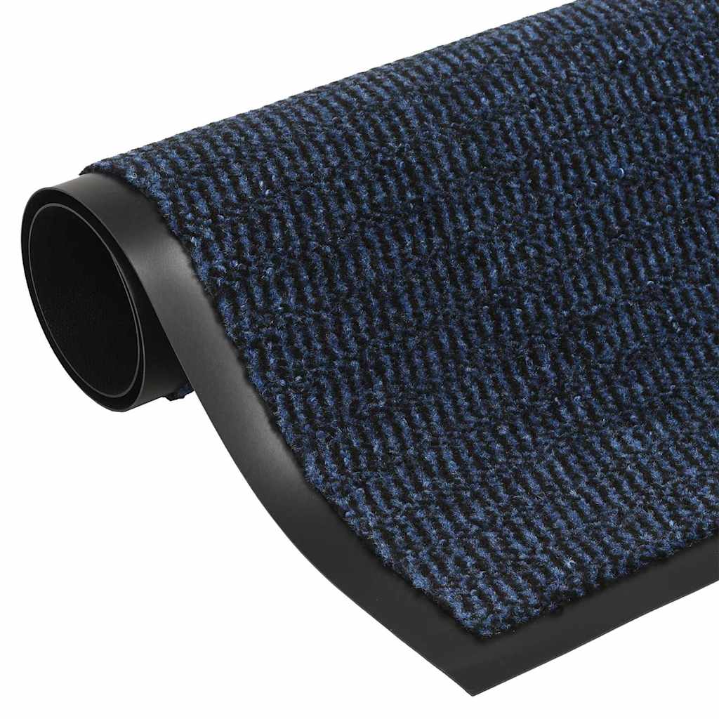 vidaXL Doormat Tufted 60x180 cm Blue 1