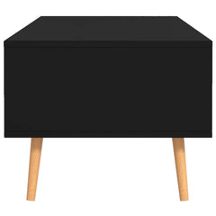 vidaXL Coffee Table | Black | Engineered wood, MDF | 100 x 49.5 x 43 cm 5
