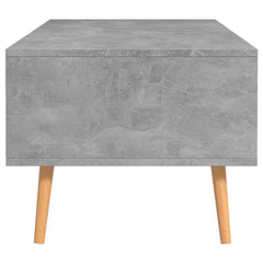vidaXL Coffee Table | Concrete grey | Engineered wood, MDF | 100 cm 6