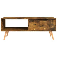 vidaXL Coffee Table | Smoked oak | Engineered wood | Medium | Coffee Table 3