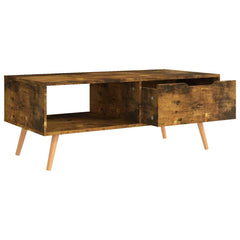 vidaXL Coffee Table | Smoked oak | Engineered wood | Medium | Coffee Table 5