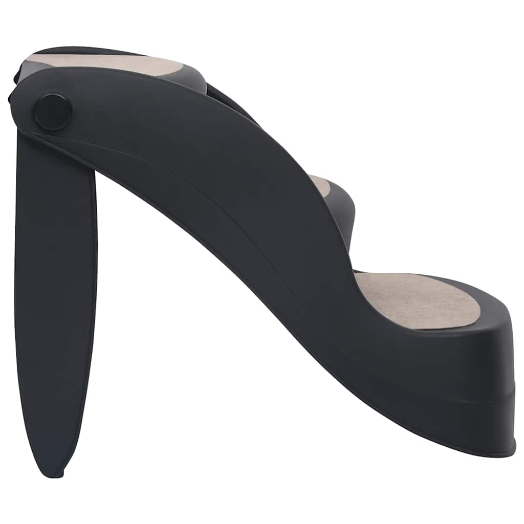 Folding 3-Step Dog Stairs Black, image 4