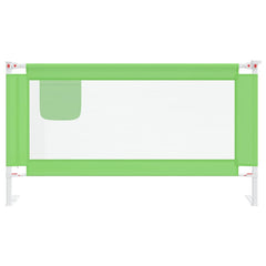 vidaXL Toddler Safety Bed Rail Green 150x25 cm Fabric 3