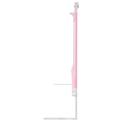 vidaXL Toddler Safety Bed Rail Pink 150x25 cm Fabric 4