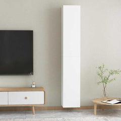 TV Cabinet Set 30.5x30x90 cm Engineered Wood 2 pcs White