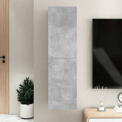 TV Cabinet 30.5x30x110 cm Engineered Wood Concrete grey