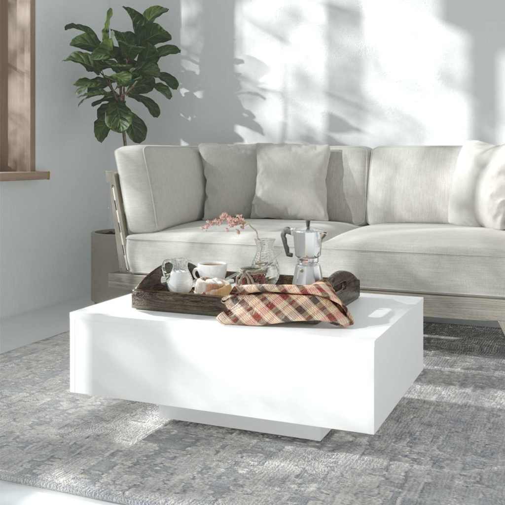 vidaXL Coffee Table Engineered Wood Depth 55 cm