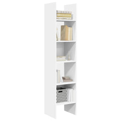 vidaXL Book Cabinet | White | Engineered Wood | 180 cm tall | Book Cabinet 4