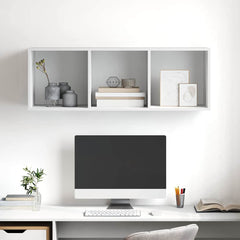 vidaXL TV Cabinet | White | Engineered Wood | Medium | TV Cabinet | Rectangular 3