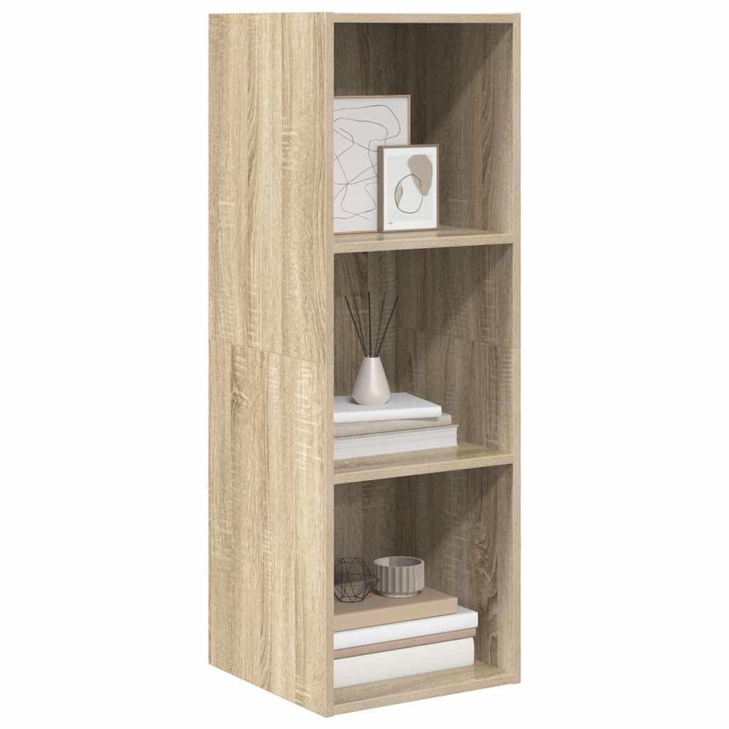 vidaXL TV Cabinet | Sonoma Oak | Engineered Wood | 37x37x107 cm | TV Cabinet 6