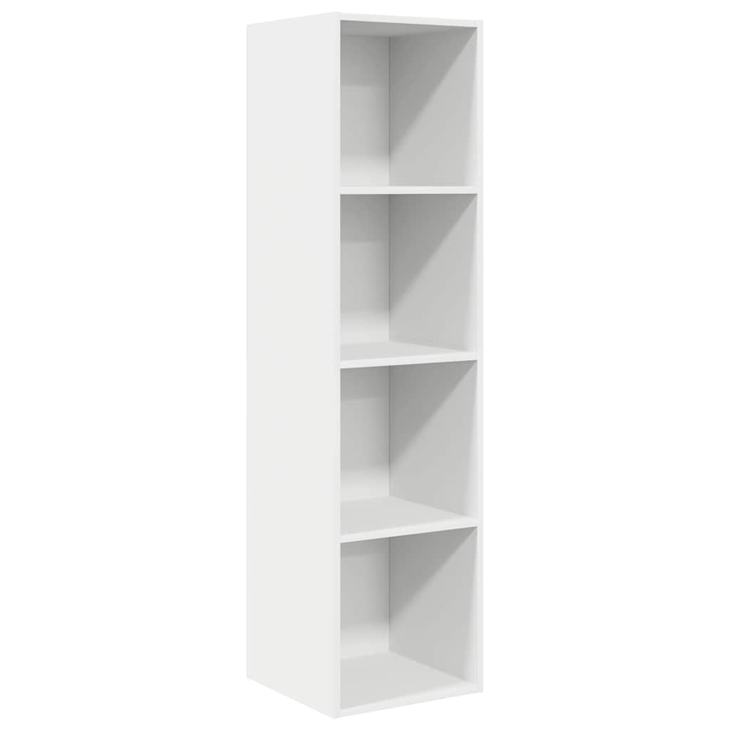 vidaXL TV Cabinet | White | Engineered Wood | Medium | Wall Mounting 2