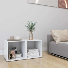 805499 vidaXL 2 Piece TV Cabinet Set White 37x35x37 cm Engineered Wood 3