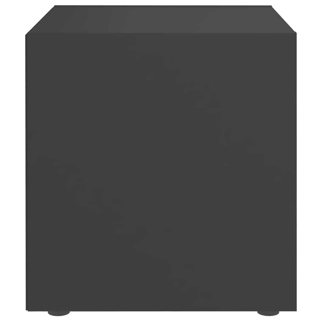 805506 vidaXL 4 Piece TV Cabinet Set Grey 37x35x37 cm Engineered Wood 6