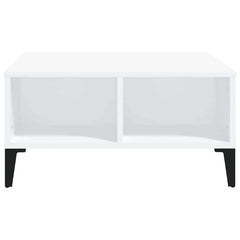vidaXL Coffee Table | White | Engineered wood, metal | Compact | Coffee Table 3